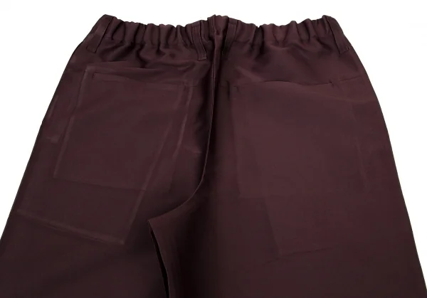 イッセイミヤケ アイム メンISSEY MIYAKE IM MEN ボタンフライサテンパンツ ワイン3 K-99249_009