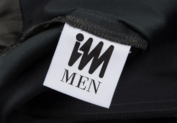 イッセイミヤケ アイム メンISSEY MIYAKE IM MEN ボタンフライサテンパンツ カーキグレー3 K-99250_014