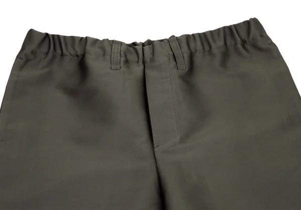 イッセイミヤケ アイム メンISSEY MIYAKE IM MEN ボタンフライサテンパンツ カーキグレー3 K-99250_002