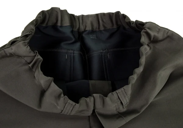 イッセイミヤケ アイム メンISSEY MIYAKE IM MEN ボタンフライサテンパンツ カーキグレー3 K-99250_003