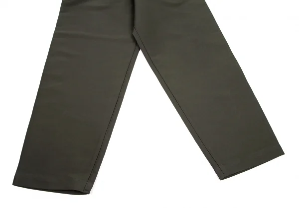 イッセイミヤケ アイム メンISSEY MIYAKE IM MEN ボタンフライサテンパンツ カーキグレー3 K-99250_006