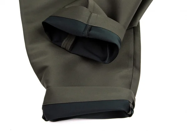 イッセイミヤケ アイム メンISSEY MIYAKE IM MEN ボタンフライサテンパンツ カーキグレー3 K-99250_007