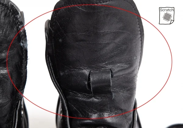 Y's Leather Platform Shoes K-99258_011