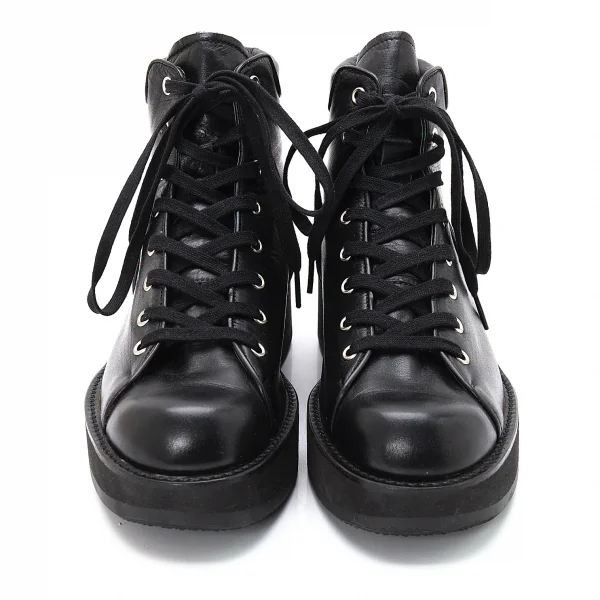 Y's Leather Platform Shoes K-99258_002