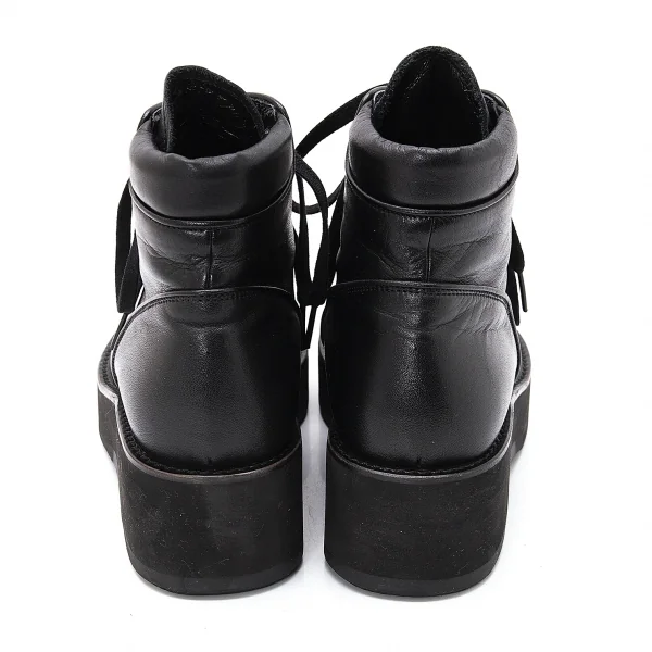 Y's Leather Platform Shoes K-99258_004