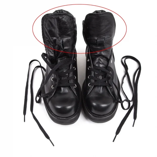 Y's Leather Platform Shoes K-99258_009