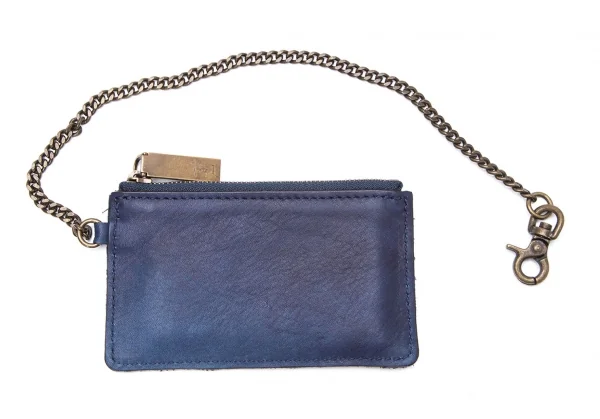 Yohji yamamoto discord Denim Switching Fold Leather Bag K-99318_014