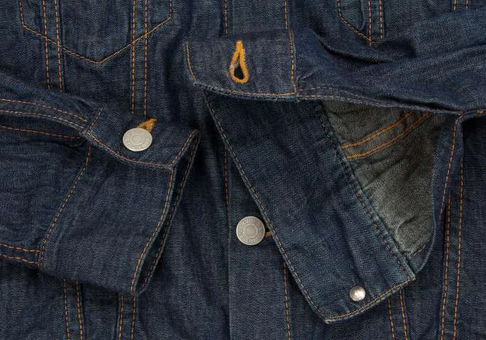 ドリスヴァンノッテンDRIES VAN NOTEN デニムシャツ インディゴ38 (K-7219)