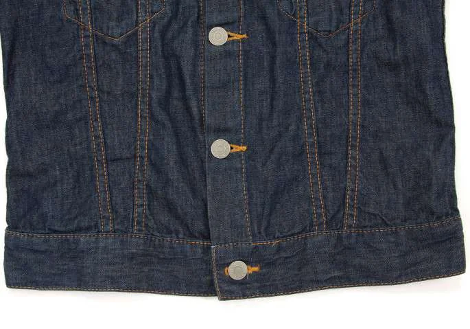 ドリスヴァンノッテンDRIES VAN NOTEN デニムシャツ インディゴ38 (K-7219)