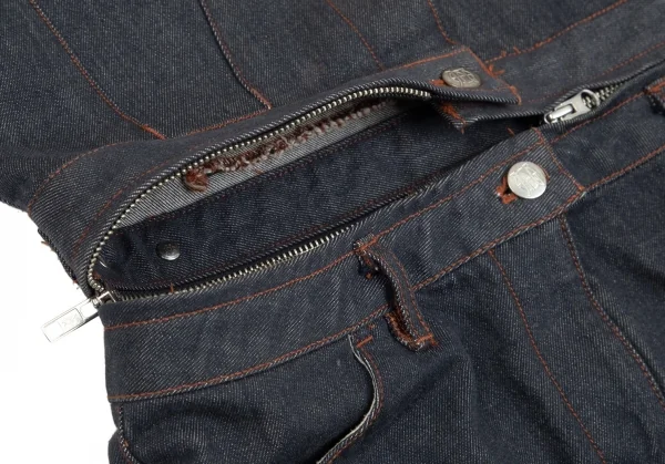 ジャンポールゴルチエJean Paul GAULTIER PARIS スカートジップドッキングデニムジャケット インディゴ40 K-99348_010