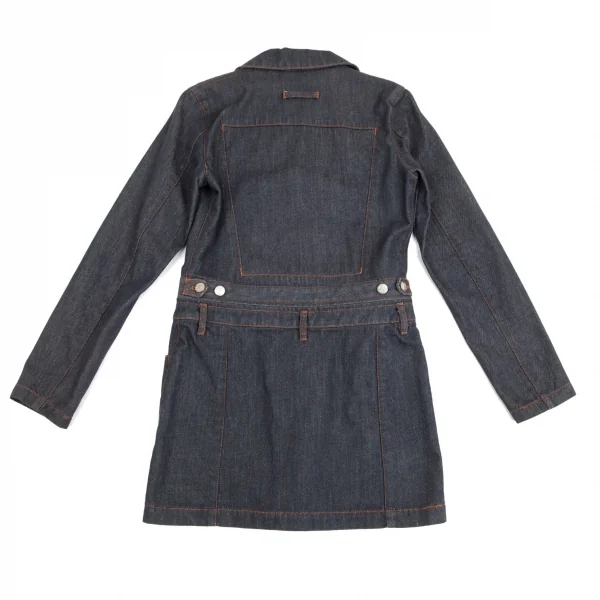ジャンポールゴルチエJean Paul GAULTIER PARIS スカートジップドッキングデニムジャケット インディゴ40 K-99348_014