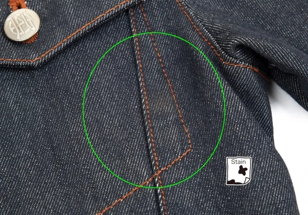 ジャンポールゴルチエJean Paul GAULTIER PARIS スカートジップドッキングデニムジャケット インディゴ40 K-99348_004