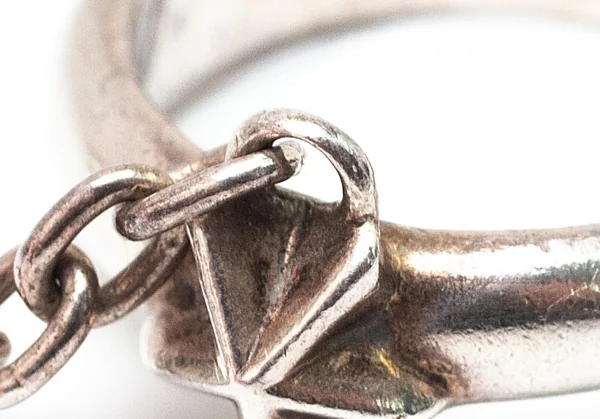 ジャンポールゴルチエJean Paul GAULTIER チェーンダブルリング シルバー5号・13号 K-99359_003