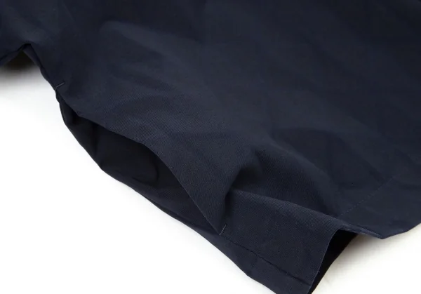 イッセイミヤケISSEY MIYAKE トライアングルピースプリントドルマンBジャケット 紺1 K-99385_011