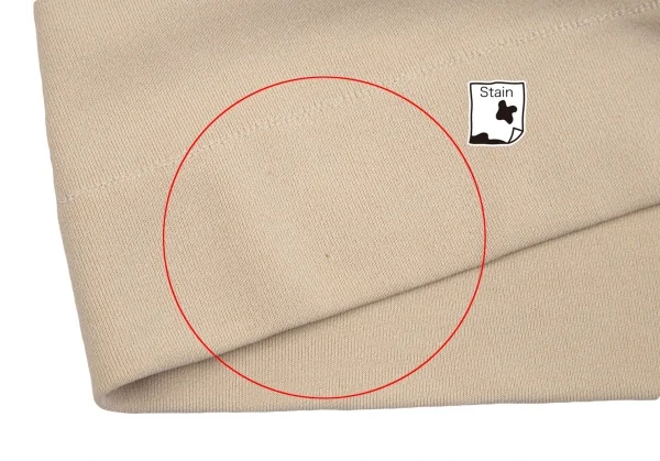 ヨーガンレールJURGEN LEHL ウールレーヨンバックスリットタイトロングスカート クリームM K-99397_011