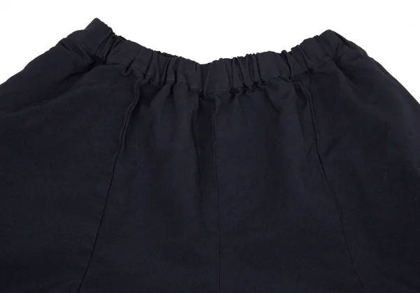 コムコム コムデギャルソンCOMME des GARCONS エステルサイド切替中綿デザインワイドパンツ 紺S K-99417_003