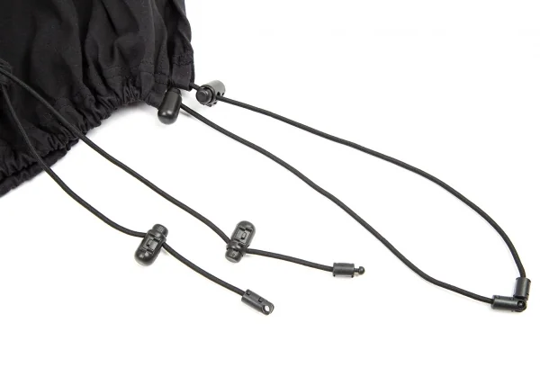 ワイスリーY-3 裾絞りビッグシルエットTシャツ 黒M K-99458_010