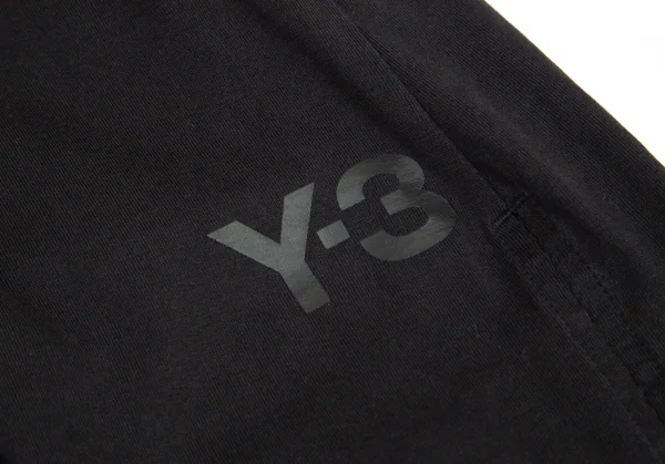 ワイスリーY-3 裾絞りビッグシルエットTシャツ 黒M K-99458_009