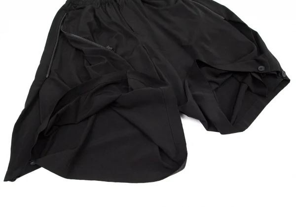 Yohji Yamamoto POUR HOMME Side Zip Open Half Pants K-99462_010