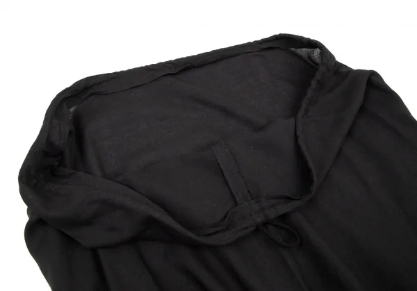 ワイズY's レーヨンリネンウエストフラップコードスカート 黒1 K-99468_006