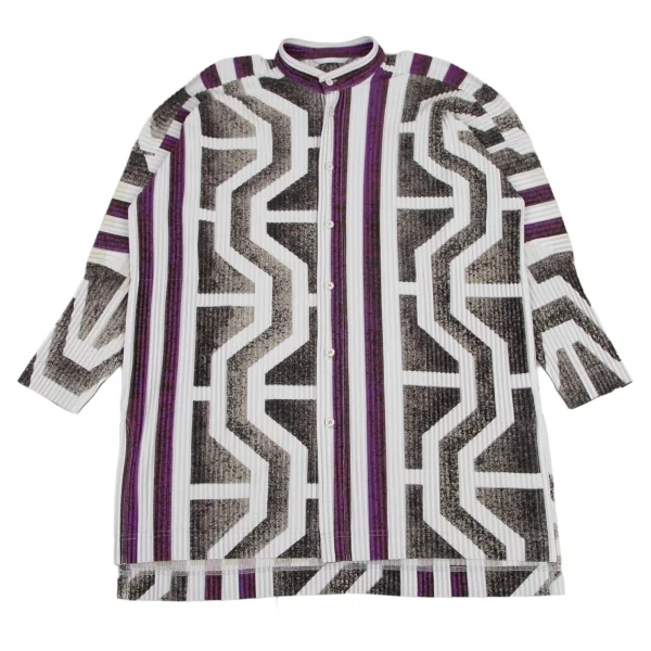 HOMME PLISSE ISSEY MIYAKE Graphic Printed Jacket K-99471_002