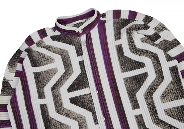 HOMME PLISSE ISSEY MIYAKE Graphic Printed Jacket K-99471_003