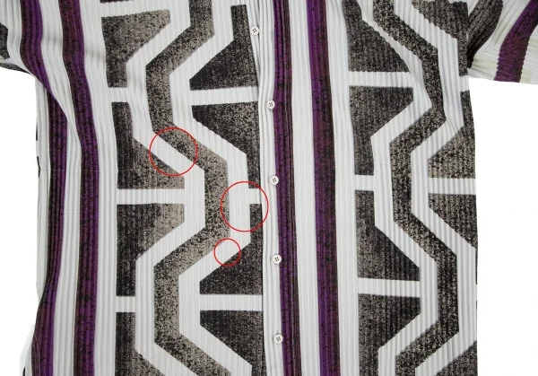 HOMME PLISSE ISSEY MIYAKE Graphic Printed Jacket K-99471_008