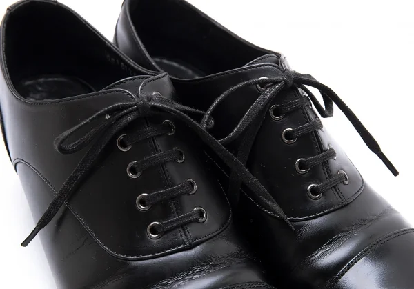 トリココムデギャルソンtricot COMME des GARCONS レザーストレートチップヒールシューズ 黒24 K-99574_009