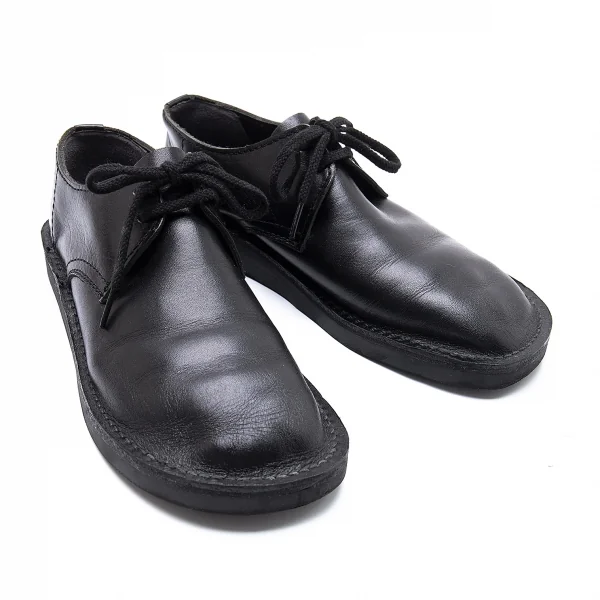 トリココムデギャルソンtricot COMME des GARCONS レザーデザートシューズ 黒24 K-99575_001