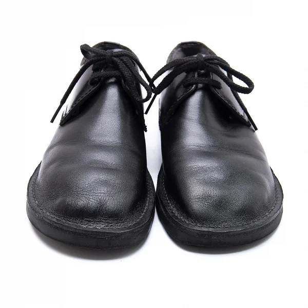 トリココムデギャルソンtricot COMME des GARCONS レザーデザートシューズ 黒24 K-99575_002
