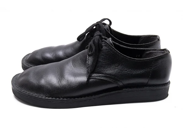 トリココムデギャルソンtricot COMME des GARCONS レザーデザートシューズ 黒24 K-99575_003