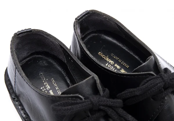 トリココムデギャルソンtricot COMME des GARCONS レザーデザートシューズ 黒24 K-99575_009