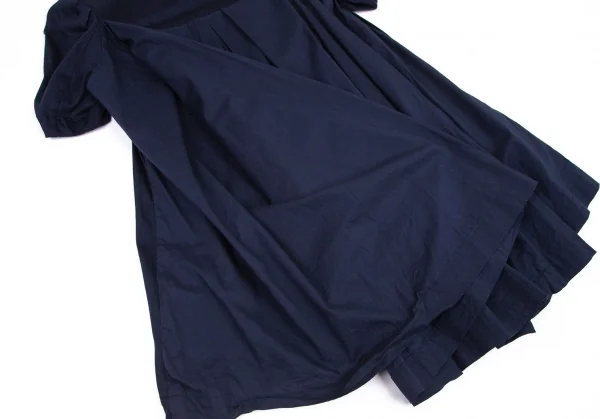 ヴィヴィアンウエストウッド レッドレーベルVivienne Westwood Red Label オーブワンポイント刺繍バックプリーツ切替Tシャツ 紺2 K-99597_013