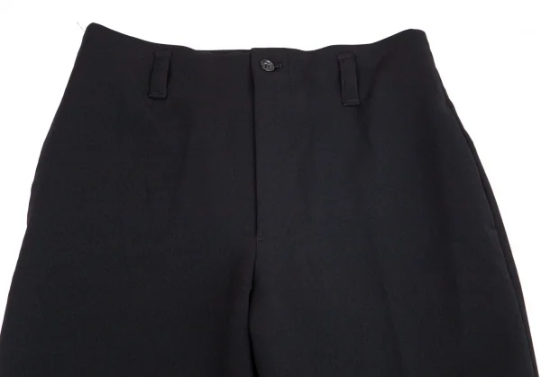 イッセイミヤケペルマネンテISSEY MIYAKEPERMANENTE トリアセテートポリスラックスパンツ 黒M K-99759_002