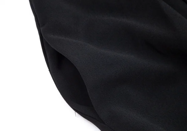 イッセイミヤケペルマネンテISSEY MIYAKEPERMANENTE トリアセテートポリスラックスパンツ 黒M K-99759_005