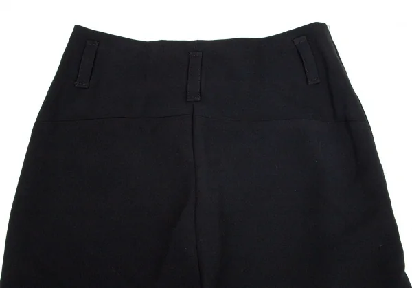 イッセイミヤケペルマネンテISSEY MIYAKEPERMANENTE トリアセテートポリスラックスパンツ 黒M K-99759_009