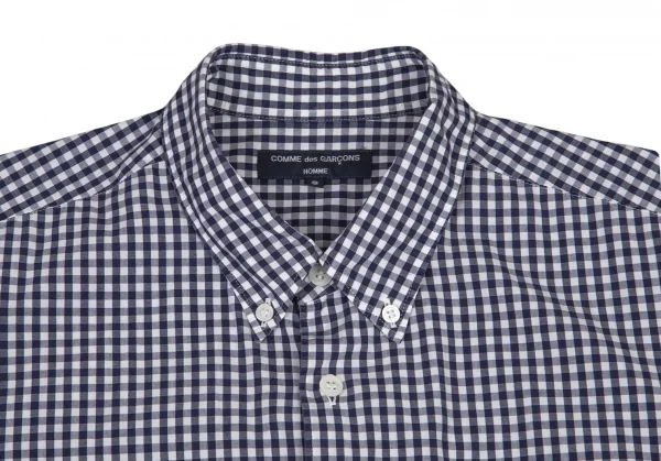 COMME des GARCONS HOMME Inside-out Plaids Shirt K-99779_002