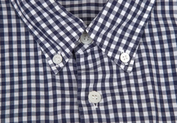 COMME des GARCONS HOMME Inside-out Plaids Shirt K-99779_003