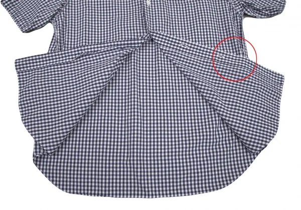 COMME des GARCONS HOMME Inside-out Plaids Shirt K-99779_008