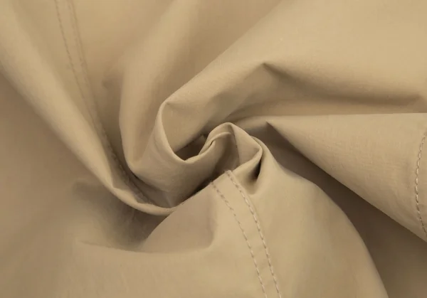 コムデギャルソン オムCOMME des GARCONS HOMME ナイロンステンカラーロングジャケット ベージュS K-99783_015