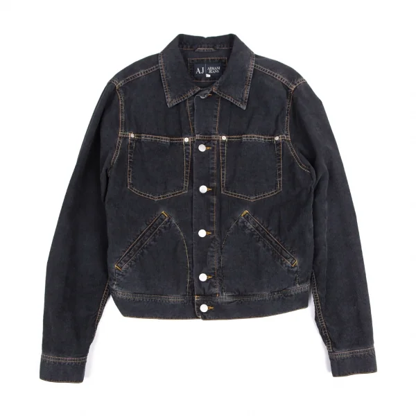 アルマーニジーンズARMANI JEANS コーデュロイトラッカージャケット チャコール48 K-99799_001