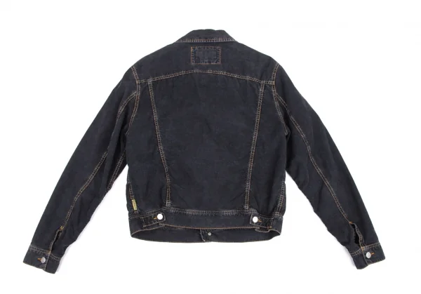 アルマーニジーンズARMANI JEANS コーデュロイトラッカージャケット チャコール48 K-99799_014