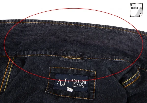アルマーニジーンズARMANI JEANS コーデュロイトラッカージャケット チャコール48 K-99799_003