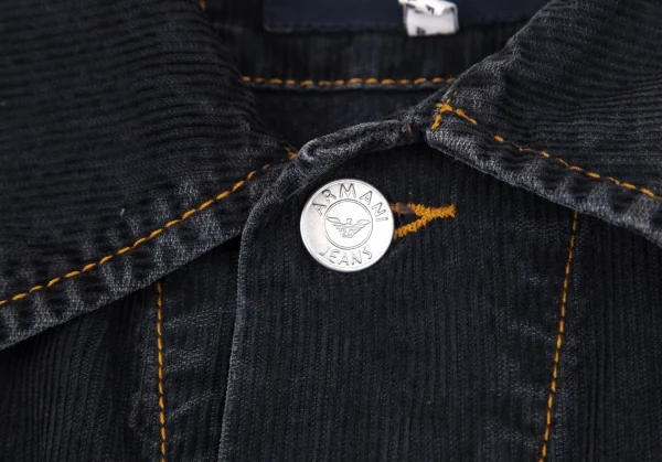 アルマーニジーンズARMANI JEANS コーデュロイトラッカージャケット チャコール48 K-99799_006