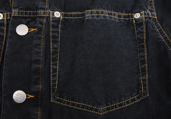 アルマーニジーンズARMANI JEANS コーデュロイトラッカージャケット チャコール48 K-99799_008