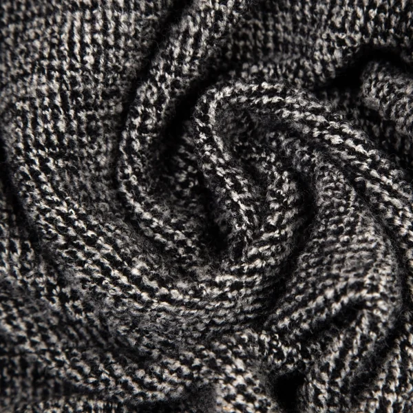 ワイズY's ウールシルクミックスニットプリーツスカート グレー3 K-99806_011