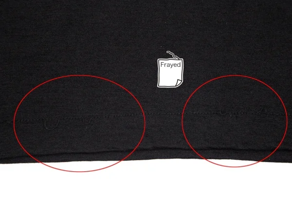 トリココムデギャルソンtricot COMME des GARCONS ウールハイネックカットソー 黒M位 K-99810_011