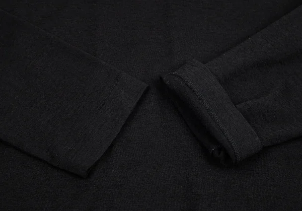 トリココムデギャルソンtricot COMME des GARCONS ウールハイネックカットソー 黒M位 K-99810_009