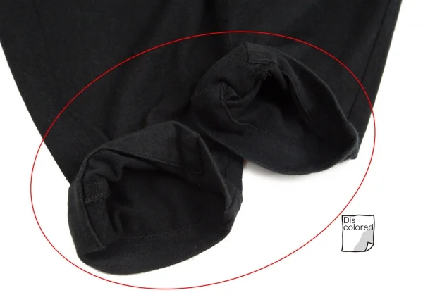 レギュレーション ヨウジヤマモトREGULATION yohji yamamoto コットンサイドポケットサルエルパンツ 黒2 K-99861_011