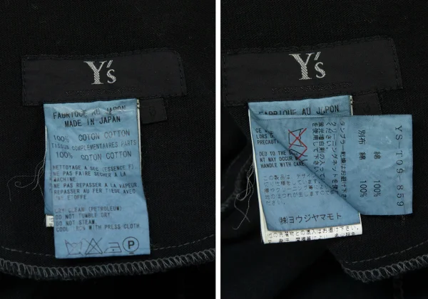 Y's Dyed Cotton Jacket K-99862_020